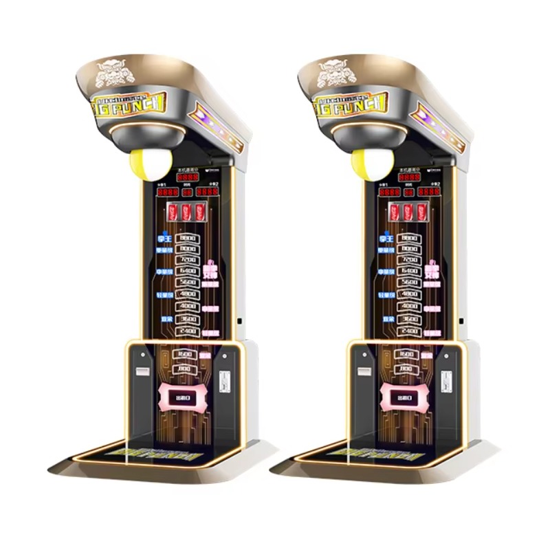 Arcade And Vending - เครื่องเกมส์ชกมวยอัตโนมัติแบบหยอดเหรียญ รุ่น Ultimate Big Punching สำหรับธุรกิจเกมส์อีสปอร์ต