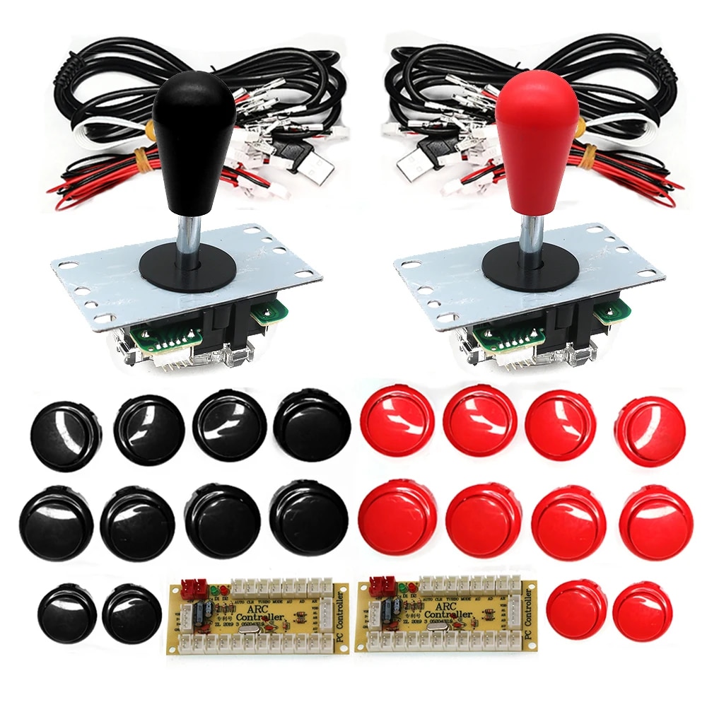 Arcade Ticket Machine - คัดลอก SANWA เกมคอนโซลอาเขต DIY ชุด 8
