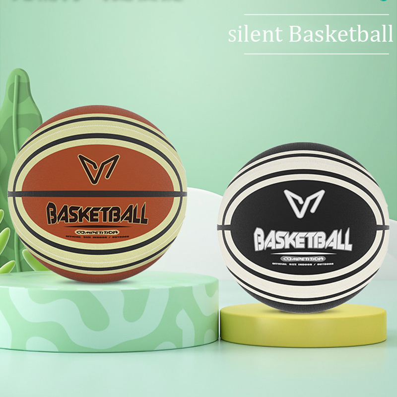 Basketball Arcade Game - บาสเกตบอลเงียบพร้อมผ้าคลุมไม่มีการตีกลับเสียงรบกวนการฝึกซ้อมสําหรับเด็กโฟม PU สัมผัสนุ่มเหมาะสําหรับอพาร์ทเมนท์