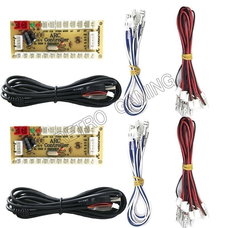 Arcade Ticket Machine - PC USB Zero Delay Encoder แผงวงจรชุด