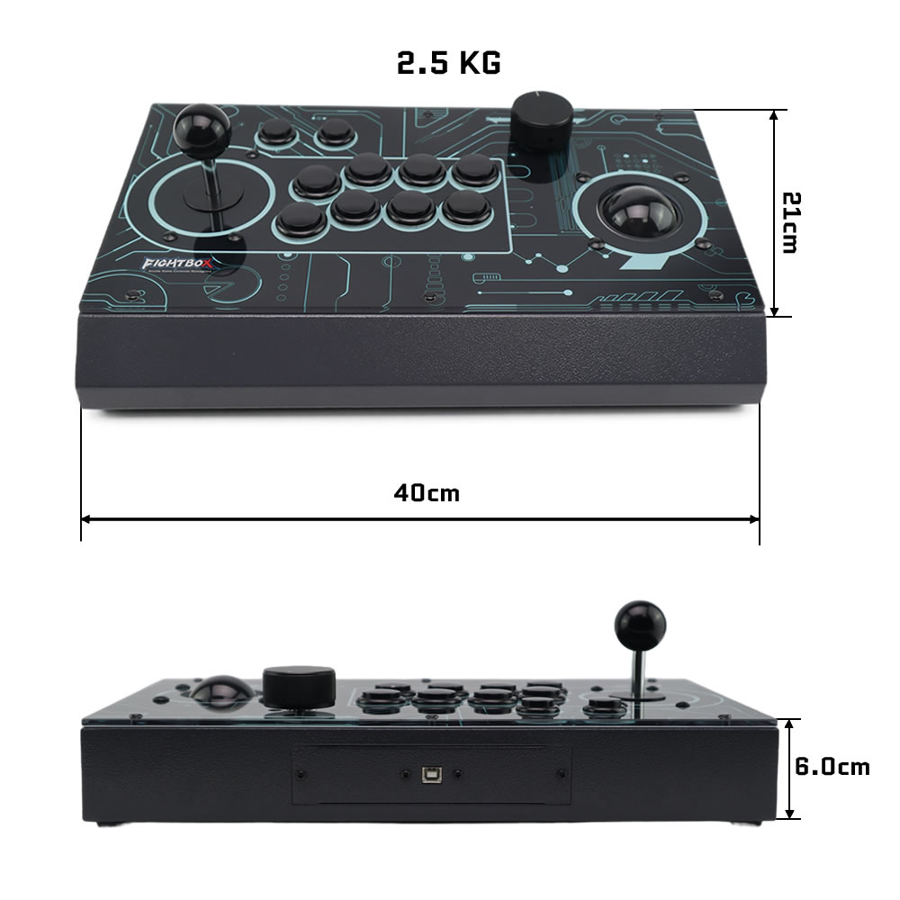 ไฟท์บ็อกซ์ R10-PRO ตัวควบคุมเก - Trackball Controller Arcade บทวิจารณ์และราคา