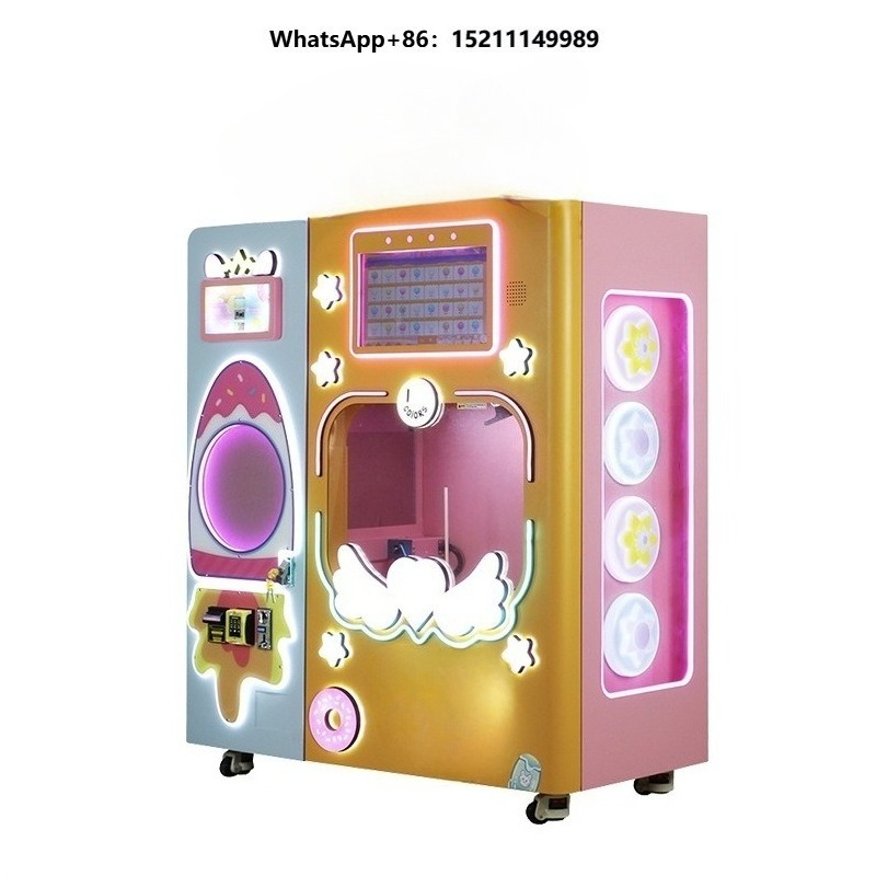 เครื่องทำสายไหมอัตโนมัติขนาดให - Candy Vending Machine บทวิจารณ์และราคา