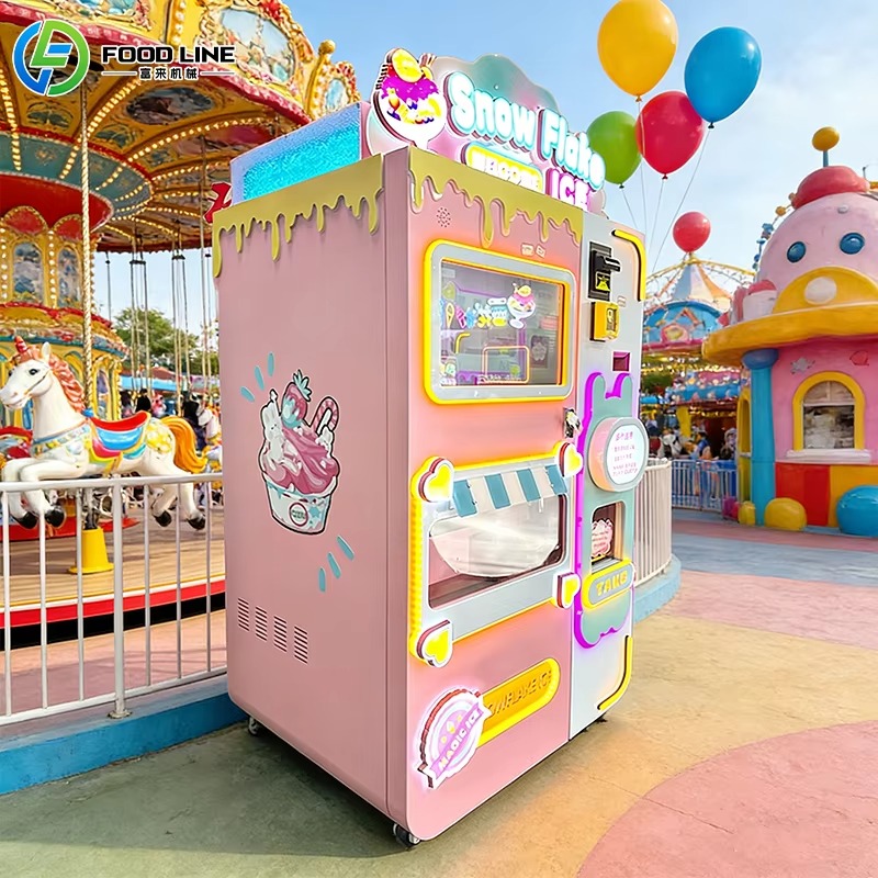 เครื่องทำน้ำแข็งปั่นอัตโนมัติเ - Slushie Machine Vending บทวิจารณ์และราคา