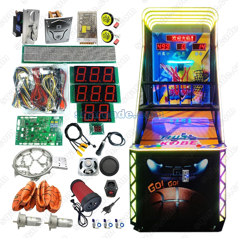 เครื่องเล่นบาสเก็ตบอลหยอดเหรีย - Lcd Screen Arcade บทวิจารณ์และราคา