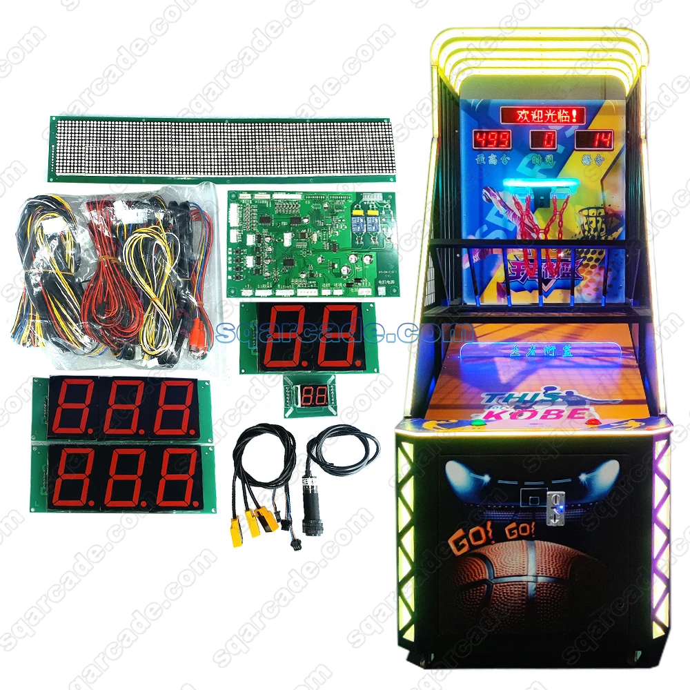 เครื่องเล่นบาสเก็ตบอลหยอดเหรีย - Lcd Screen Arcade บทวิจารณ์และราคา
