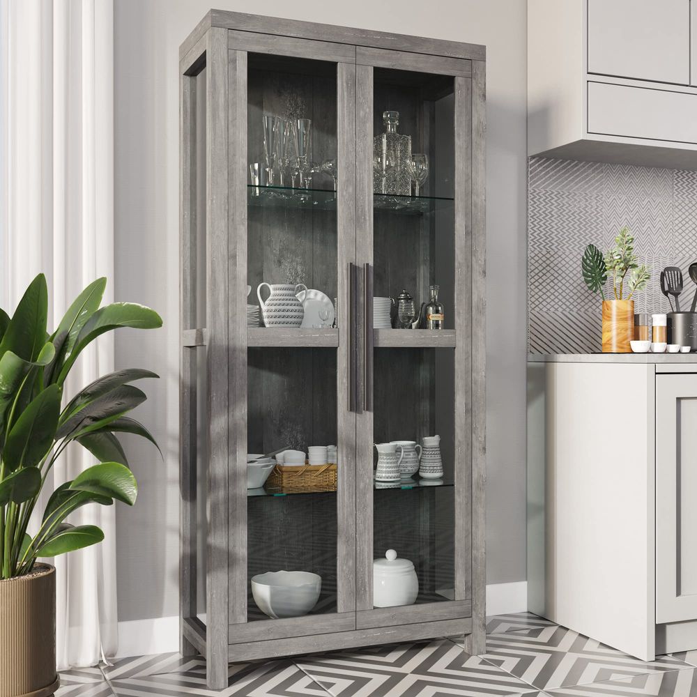 ตู้โชว์กระจก, ตู้โชว์ทรงสูงพร้ - Glass Cabinet Display บทวิจารณ์และราคา