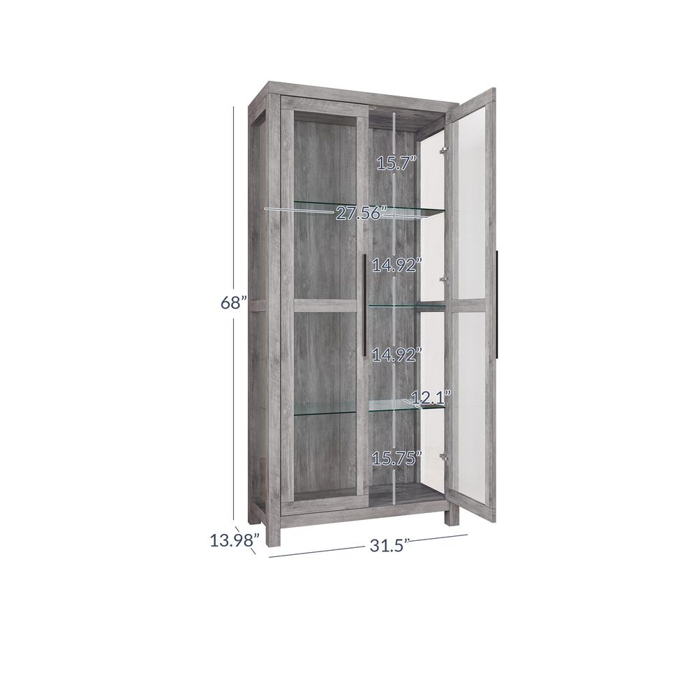 ตู้โชว์กระจก, ตู้โชว์ทรงสูงพร้ - Glass Cabinet Display บทวิจารณ์และราคา