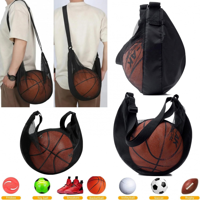 1/2 ชิ้น กระเป๋าตาข่ายใส่ลูกบอ - Basketball Arcade Game บทวิจารณ์และราคา
