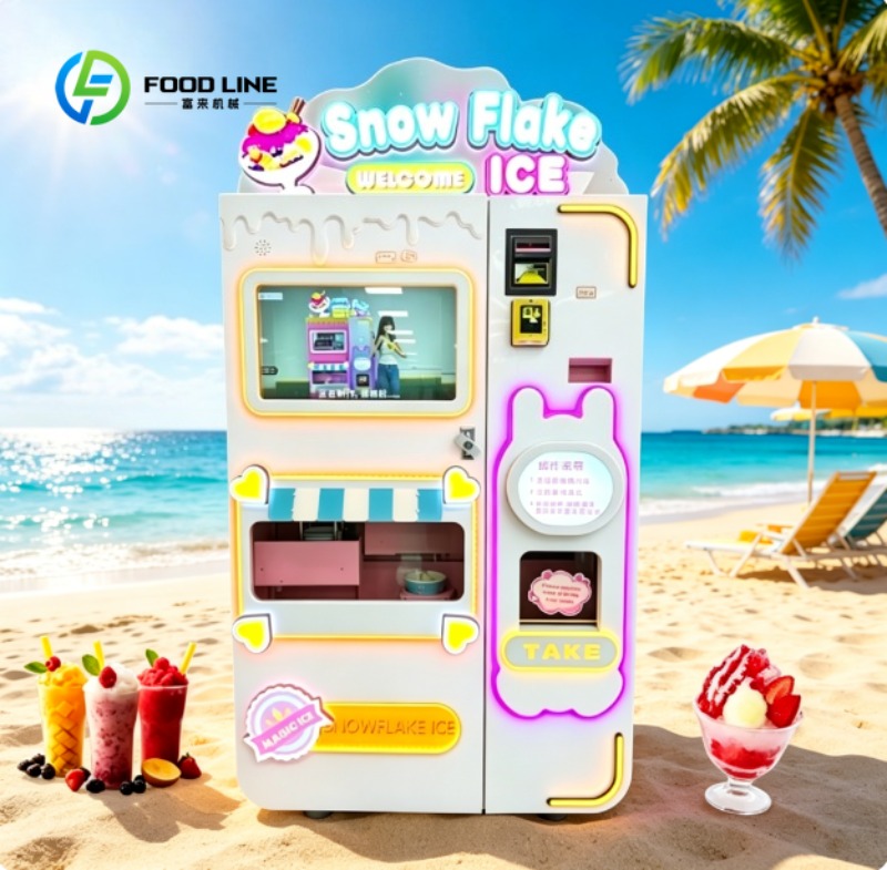เครื่องทำสมูทตี้อัตโนมัติ เครื - Slushie Machine Vending บทวิจารณ์และราคา